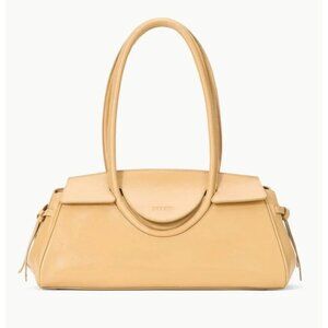 Staud Maude Shoulder Bag – Camel Leather Purse – Brand New